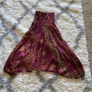 Bandeau harem pant jumpsuit